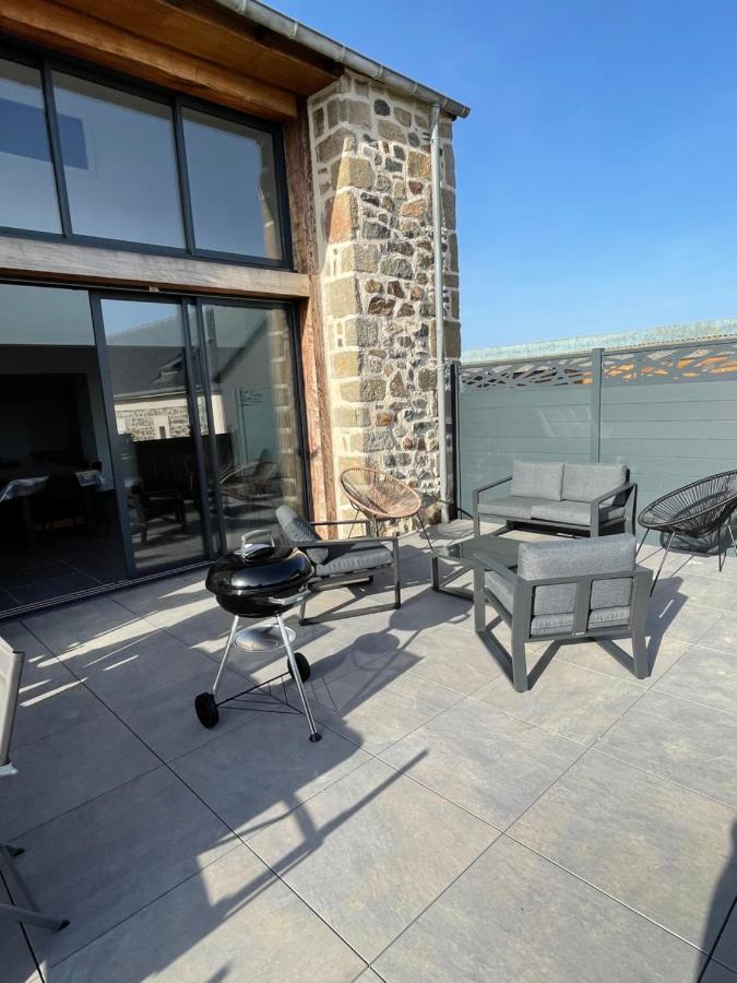Magnifique Corps De Ferme Renove Avec Jacuzzi Villa Hillion Luaran gambar