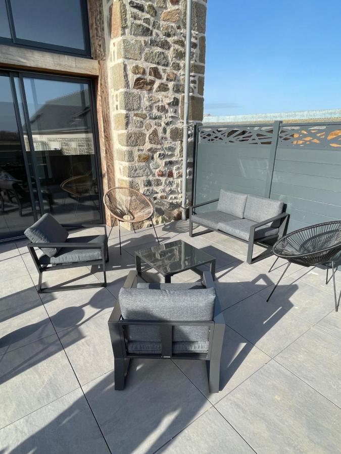 Magnifique Corps De Ferme Renove Avec Jacuzzi Villa Hillion Luaran gambar